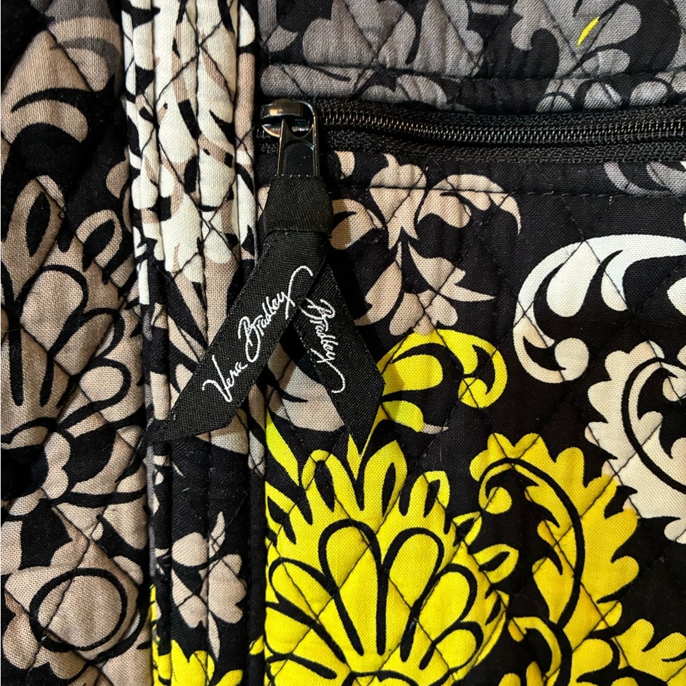 Vera Bradley “Baroque” Miller Travel Tote Quilted Retired Large Laptop Bag EUC - Picture 7 of 8
